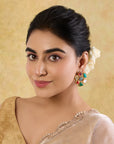Aelira Kundan Polki Studs