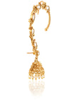 Kundan Polki Gold Jhumka Ear Cuffs
