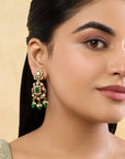 Lichiya Kundan Polki Danglers