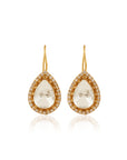 Ikatra Kundan Polki Drop Earrings