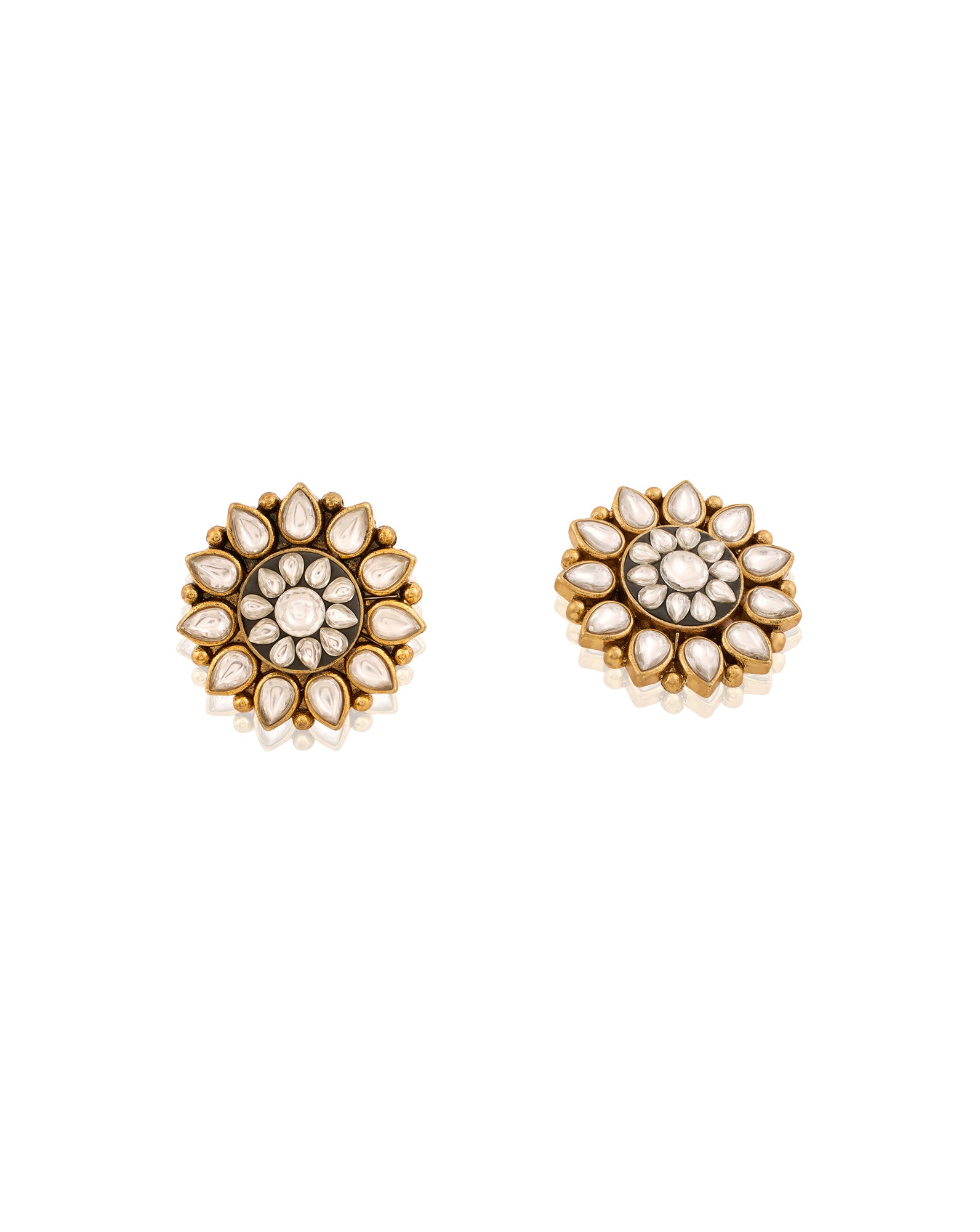 Jamira Kundan Polki Studs