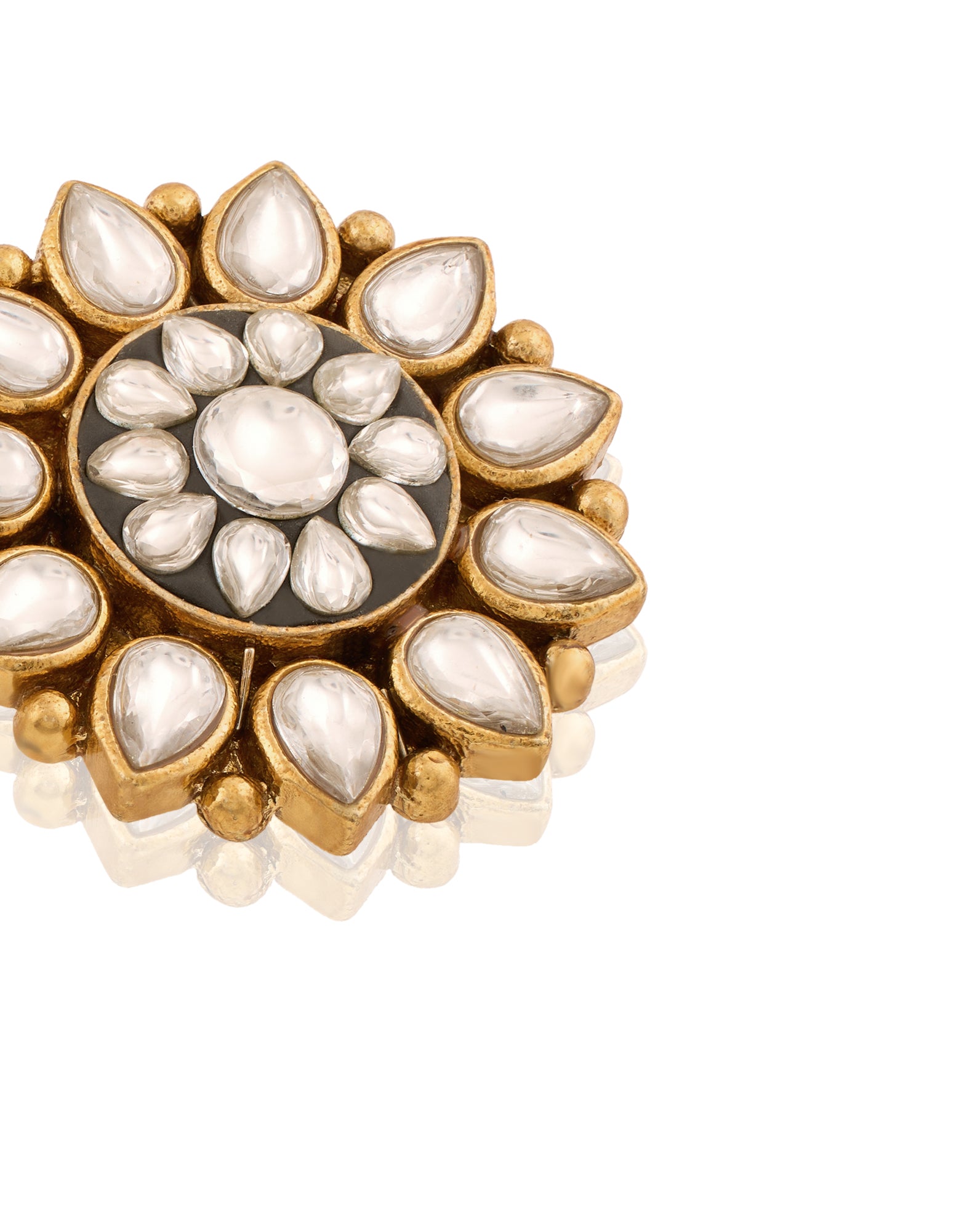 Jamira Kundan Polki Studs