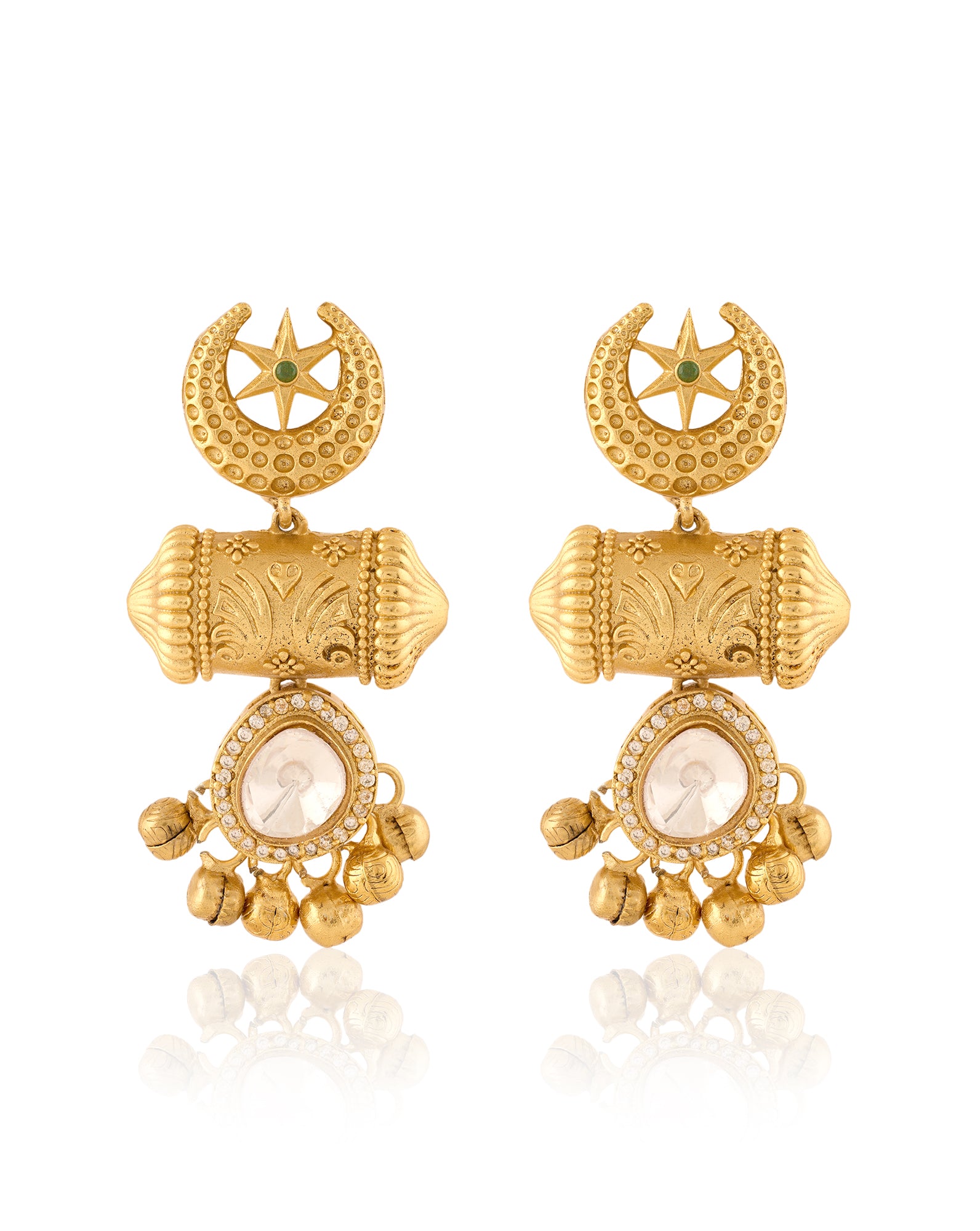 Warina Kundan Polki Danglers