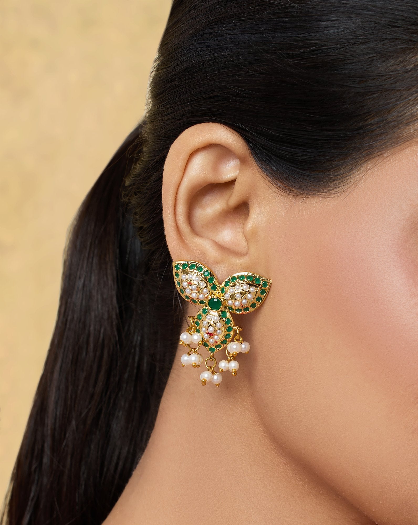 Ruddhi Jadau Studs