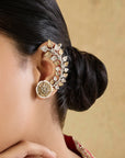 Mehvya Oxidised Silver Earrings
