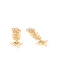 Kamalini Kundan Gold Earrings