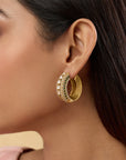 Fynora Kundan Earrings