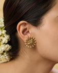 Taniree Temple Stud Earrings