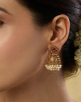 Vayra Temple Dangler Earrings