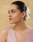 Nimeera Temple Dangler Earrings