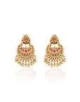 Praveenna Temple Dangler Earrings