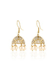 Kelara Temple Jhumka Earrings