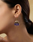 Navirir Temple Jhumka Earrings