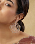Trinaya Zircon Dangler Earrings