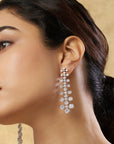 Nayvini Zircon Dangler Earrings