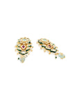 Rominee Kundan Polki Stud Earrings