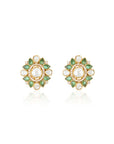Selvini Kundan Polki Stud Earrings