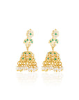 Patra Jadau Jhumki Earrings