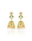 Naihira Jadau Jhumki Earrings