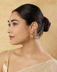 Paakhi Temple Ear Chain
