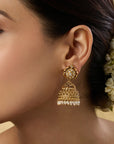 Ahni Temple Jhumka Earrings