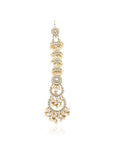 Kundan Polki Gold Bridal Chaandbali Earrings
