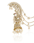 Meervra Kundan Polki Ear Cuffs