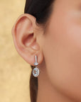 Aro Everyday 925 Silver Drop Earrings