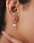 Kyra Everyday 925 Silver Drop Earrings