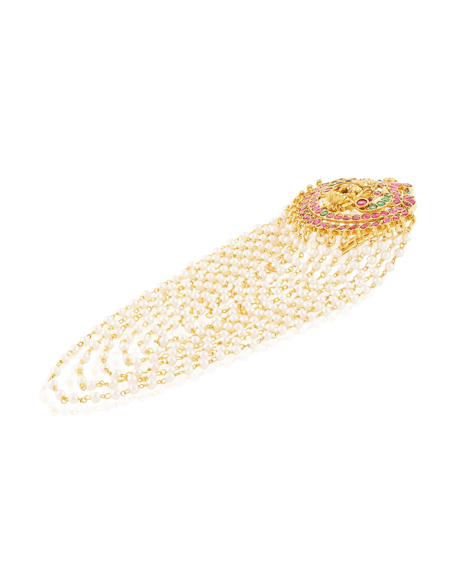 Ambe Temple Hair Brooch