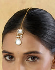 Kundan Gold Festive Maang Tikka