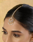 Arvani Zircon Maang tikka