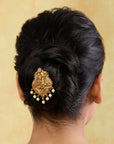 Kokani Jadau Hair Brooch