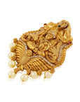 Kokani Jadau Hair Brooch
