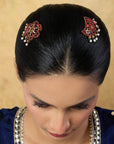 Rega Temple Hair Brooch Set