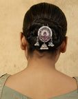 Nabhi Oxidised Hair Brooch