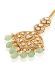 Moon Kundan Gold Maang Tikka