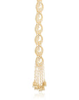 Gold Pearl Kundan Choti Hair Brooch
