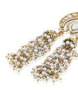 Pearl Gold Kundan Hair Brooch