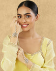 Chaandni Gold Kundan Haath Phools