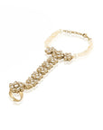 Pearl Kundan Gold Haath Phools