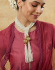 Jadau Pearl Long Necklace