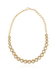 Kundan Polki Phool Necklace Set