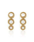 Gold Kundan Polki Phool Necklace Set