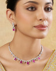 Zuwaina Zircon Necklace Set