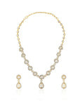 Festive Kundan Pendant Necklace Set