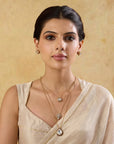 Kundan Three Layered Necklace Set