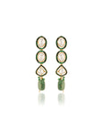 Panna Kundan Statement Necklace Set