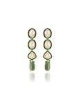 Panna Kundan Statement Necklace Set