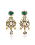 Panna Kundan Three-Line Choker Set